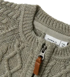 Heldragter|Name It Heldragt - Uld - Strik - NbmWrilla - Dried Sage