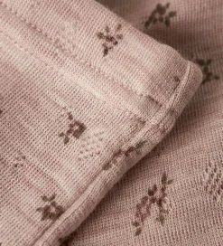 Undertøj|Name It Hipster - Uld - NmfWang - Shadow Gray/Small flowers