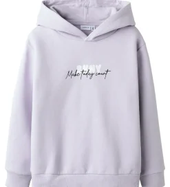 Hættetrøjer|Name It Hættetrøje - NkfFinine - Misty Lilac
