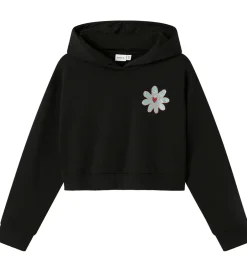 Hættetrøjer|Name It Hættetrøje - NkfKory - Black