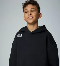 Sweatshirts|Name It Hættetrøje - NkmBronx - Black