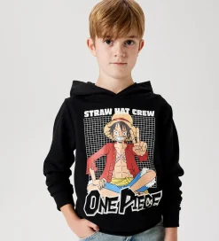 Hættetrøjer|Name It Hættetrøje - NkmDyn OnePiece - Sort