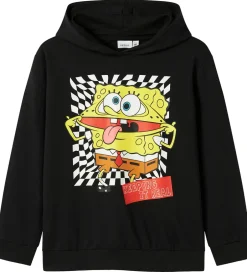 Hættetrøjer|Name It Hættetrøje - NkmJohano - Svampebob - Sort