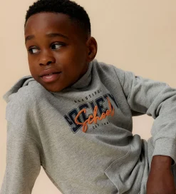 Hættetrøjer|Name It Hættetrøje - NkmLucas - Grå Meleret