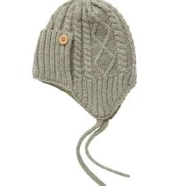 Huer Og Hatte|Name It Hue - Uld/Bomuld - NbmWrilla - Dried Sage