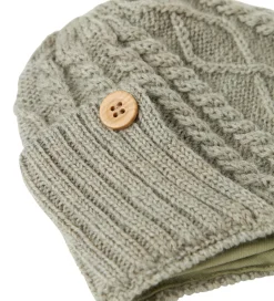 Huer Og Hatte|Name It Hue - Uld/Bomuld - NbmWrilla - Dried Sage