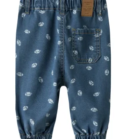 Drengetøj|Bukser Og Jeans|Name It Jeans - NbmBen - Dark Blue Denim/AOP