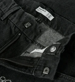 Juletøj|Bukser Og Jeans|Name It Jeans - NkfRose - Dark Grey Denim m. Sløjfer