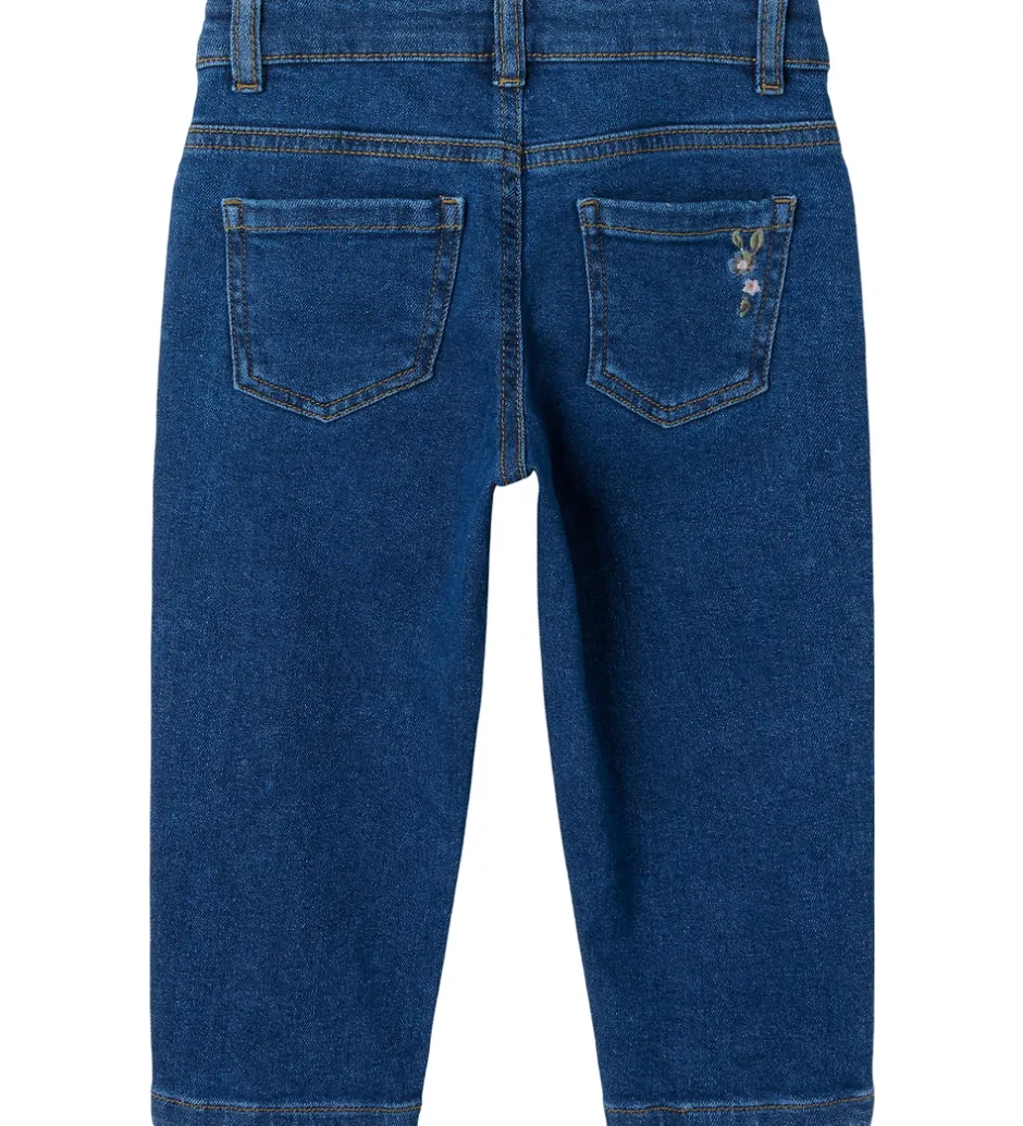 Basis|Name It Jeans - NmfBella - Dark Blue Denim/Flower