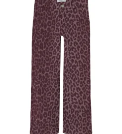 Bukser Og Jeans|Name It Jeans - Wide - NkfRose - Burgundy/Leo