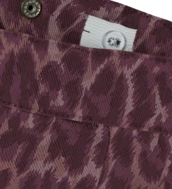 Bukser Og Jeans|Name It Jeans - Wide - NkfRose - Burgundy/Leo