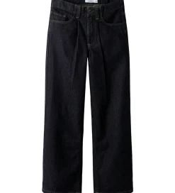 Bukser Og Jeans|Name It Jeans - Wide - NkfRose - Dark Blue Denim/UNWASHED