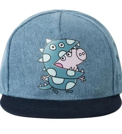Kasketter|Name It Kasket - Denim - NmmAmani Peppa Pig - Dark Sapphire