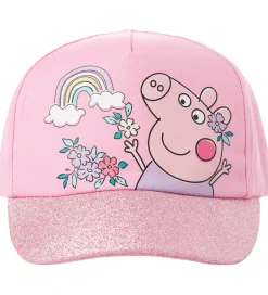 Kasketter|Name It Kasket - NmfMis - Peppa Pig - Pink Frosting