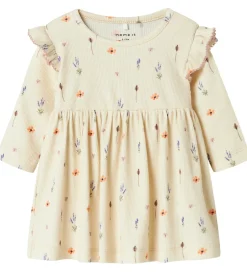 Kjoler|Name It Kjole - NbfOhio - Peyote Melange m. Blomster