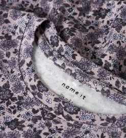 Kjoler|Name It Kjole - NmfOalia - Burnished Lilac m. Blomster