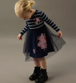 Kjoler|Name It Kjole - NmfOrini Tulle - Navy Blazer