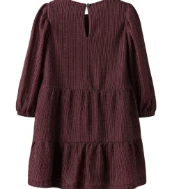 Juletøj|Kjoler|Name It Kjole - NmfRisilk - Burgundy m. Glimmer