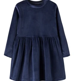 Juletøj|Kjoler|Name It Kjole - NmfVeloa - Velour - Navy Blazer