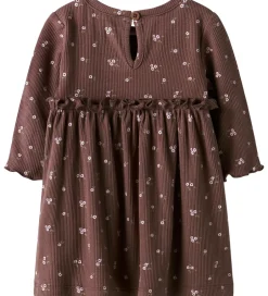 Kjoler|Name It Kjole - Rib - NbfSoho - Peppercorn