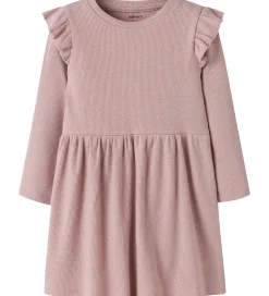 Juletøj|Kjoler|Name It Kjole - Rib - NmfSiclo - Glitter - Keepsake Lilac