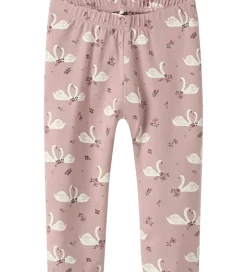 Pigetøj|Leggings|Name It Leggings - NbfRinea - Deauville Mauve