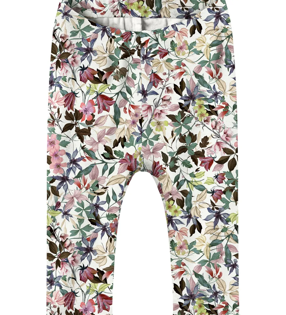 Pigetøj|Leggings|Name It Leggings - NbfSalliana - Cloud Dancer