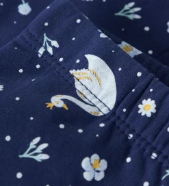 Leggings|Name It Leggings - NmfDavina - AOP - Beacon Blue/Swans