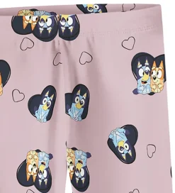 Pigetøj|Leggings|Name It Leggings - NmfNessa - Bluey - Keepsake Lilac