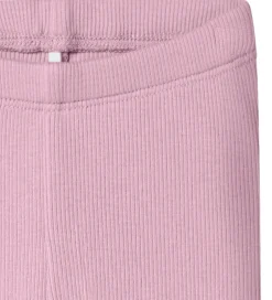 Leggings|Unisex-Tøj|Name It Leggings - Rib - NbnKab - Fragrant Lilac