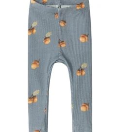 Leggings|Name It Leggings - Rib - NbmOlyan - Tradewinds m. Agern