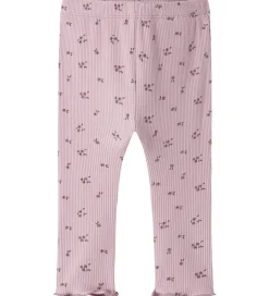 Leggings|Name It Leggings - Rib - NbfSoho - Keepsake Lilac