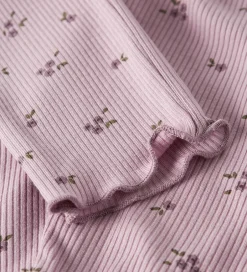 Leggings|Name It Leggings - Rib - NbfSoho - Keepsake Lilac