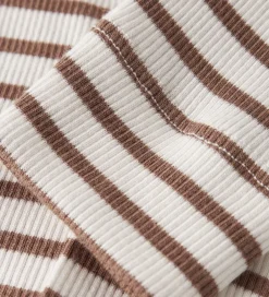 Leggings|Unisex-Tøj|Name It Leggings - Rib - Noos - NbnBani - Toasted Coconut