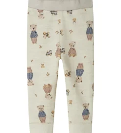 Leggings|Name It Leggings - Uld - NbnWup - Peyote Melange/Bear