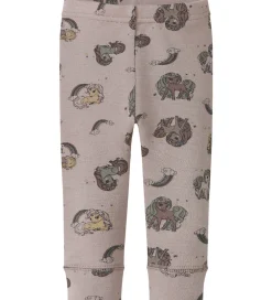 Leggings|Name It Leggings - Uld - NbfWillit - Shadow Gray/Unicorn