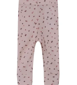 Leggings|Name It Leggings - Uld/Modal - Rib - NbfWomi - Shadow Gray/Dots