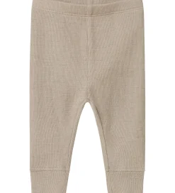 Leggings|Name It Leggings - Uld/Silke - Rib - NbmWossa - Satellite