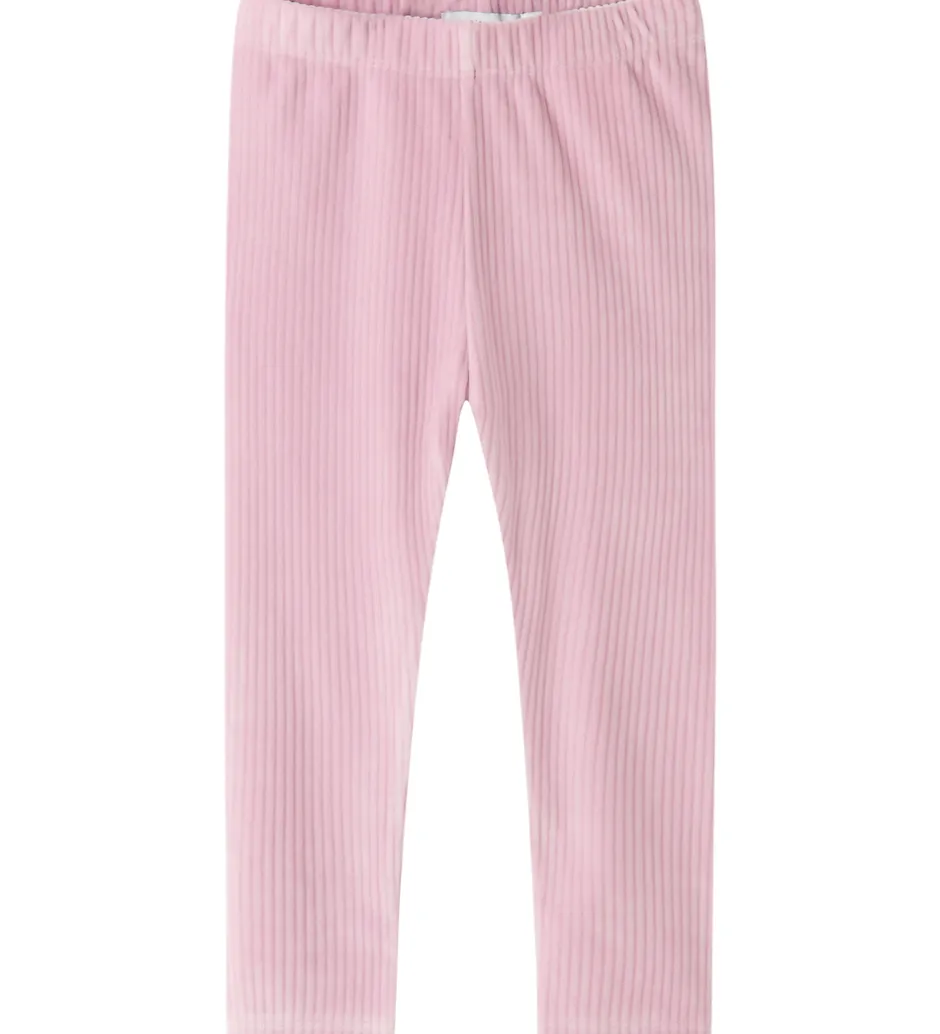 Leggings|Juletøj|Name It Leggings - Velour - NmfVeloa - Keepsake Lilac