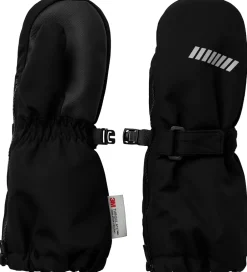 Handsker Og Luffer|Name It Luffer m. Uldfleece - NmnSnow10 - Sort m. Lynlås