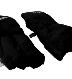 Handsker Og Luffer|Name It Luffer m. Uldfleece - NmnSnow10 - Sort m. Lynlås