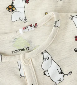 Nattøj|Unisex-Tøj|Name It Natdragt - NbnSelper - Moomin - Peyote Melange