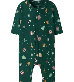 Nattøj|Name It Natdragt - NbnVismas - Botanical Garden/Xmas AOP