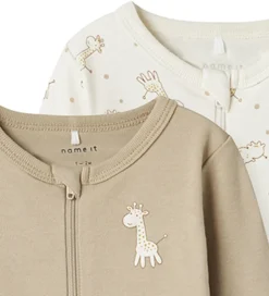 Nattøj|Name It Natdragt - Noos - 2-pak - NbnNightsuit - Jet Stream