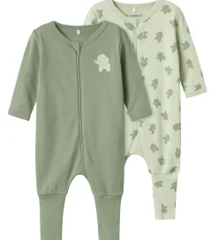 Nattøj|Name It Natdragt - Noos - 2-pak - NbfNightsuit - Sea Foam