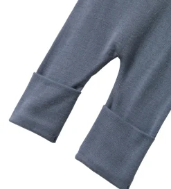 Nattøj|Name It Natdragt - Uld - NbmWillit - Folkstone Gray/TRACTOR