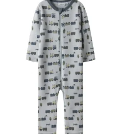 Nattøj|Name It Natdragt - Uld - NbmWillit - Micro Chip/TRACTOR