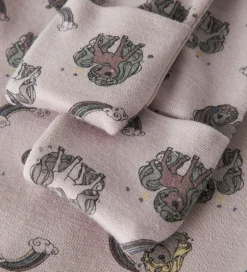 Nattøj|Name It Natdragt - Uld - NbfWillit - Shadow Gray/Unicorn