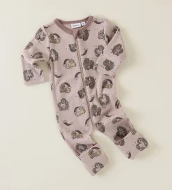 Nattøj|Name It Natdragt - Uld - NbfWillit - Shadow Gray/Unicorn