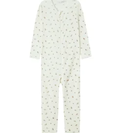 Nattøj|Name It Natdragt - Uld - NmfWang - Snow White/Small flowers